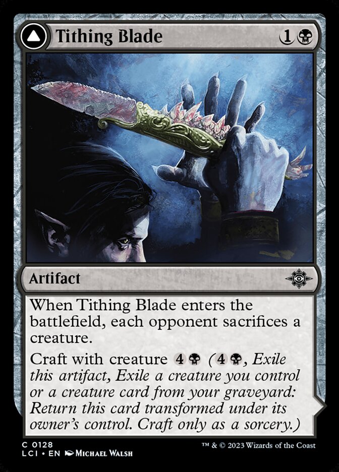 Lâmina da Coleta / Tithing Blade - Magic: The Gathering - MoxLand