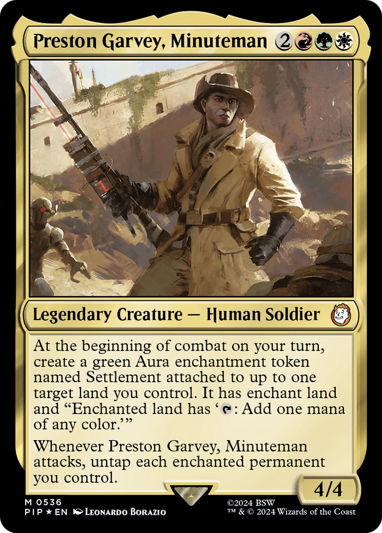 Preston Garvey, Minuteman - Magic: The Gathering - MoxLand