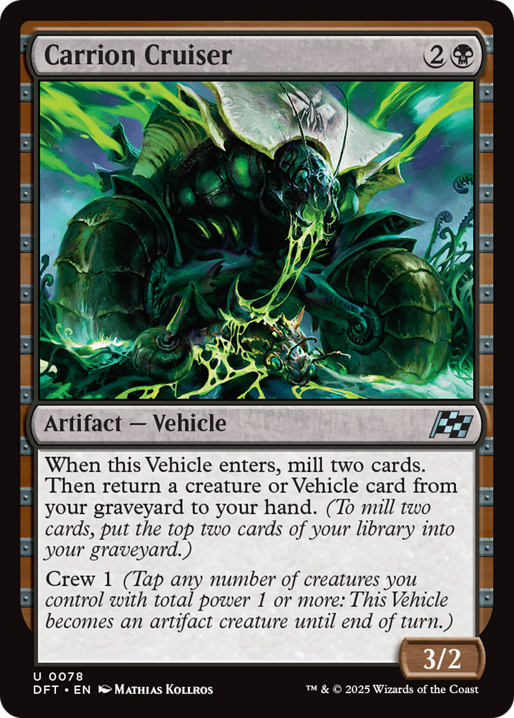 Jipão Carniceiro / Carrion Cruiser - Magic: The Gathering - MoxLand
