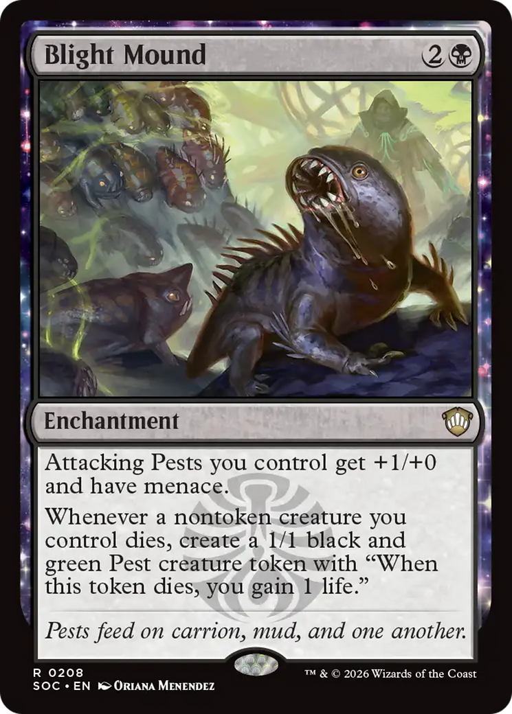 Monte de Praga / Blight Mound - Magic: The Gathering - MoxLand