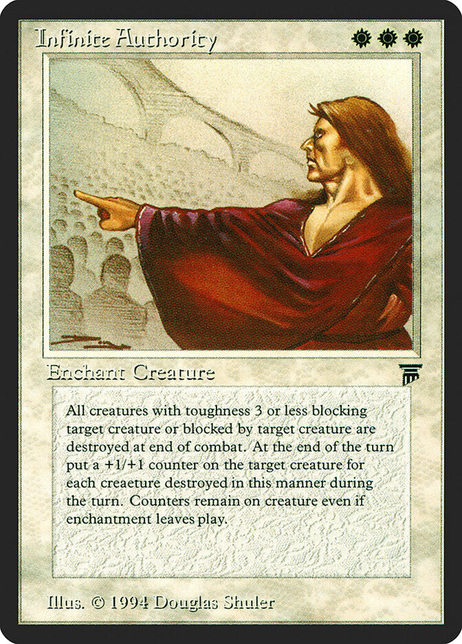 Infinite Authority - Magic: The Gathering - MoxLand