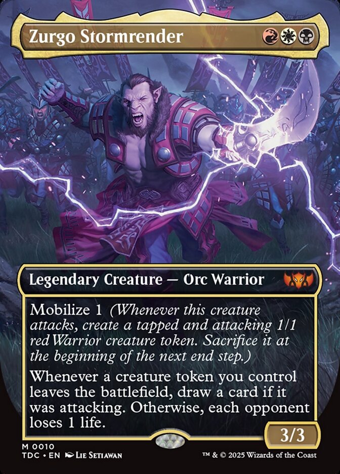 Zurgo Stormrender - Magic: The Gathering - MoxLand