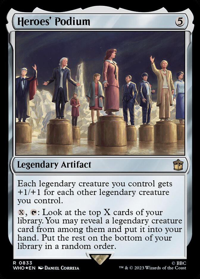 Pódio dos Heróis / Heroes' Podium - Magic: The Gathering - MoxLand