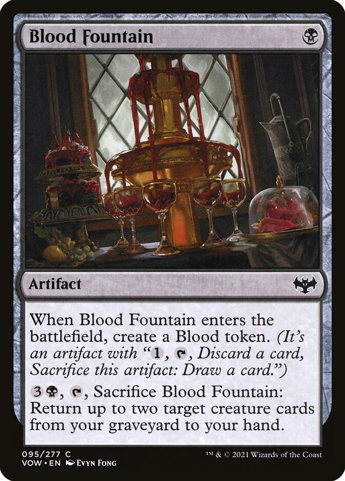 Fonte de Sangue / Blood Fountain - Magic: The Gathering - MoxLand