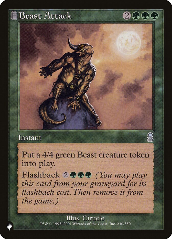 Ataque das Bestas / Beast Attack - Magic: The Gathering - MoxLand