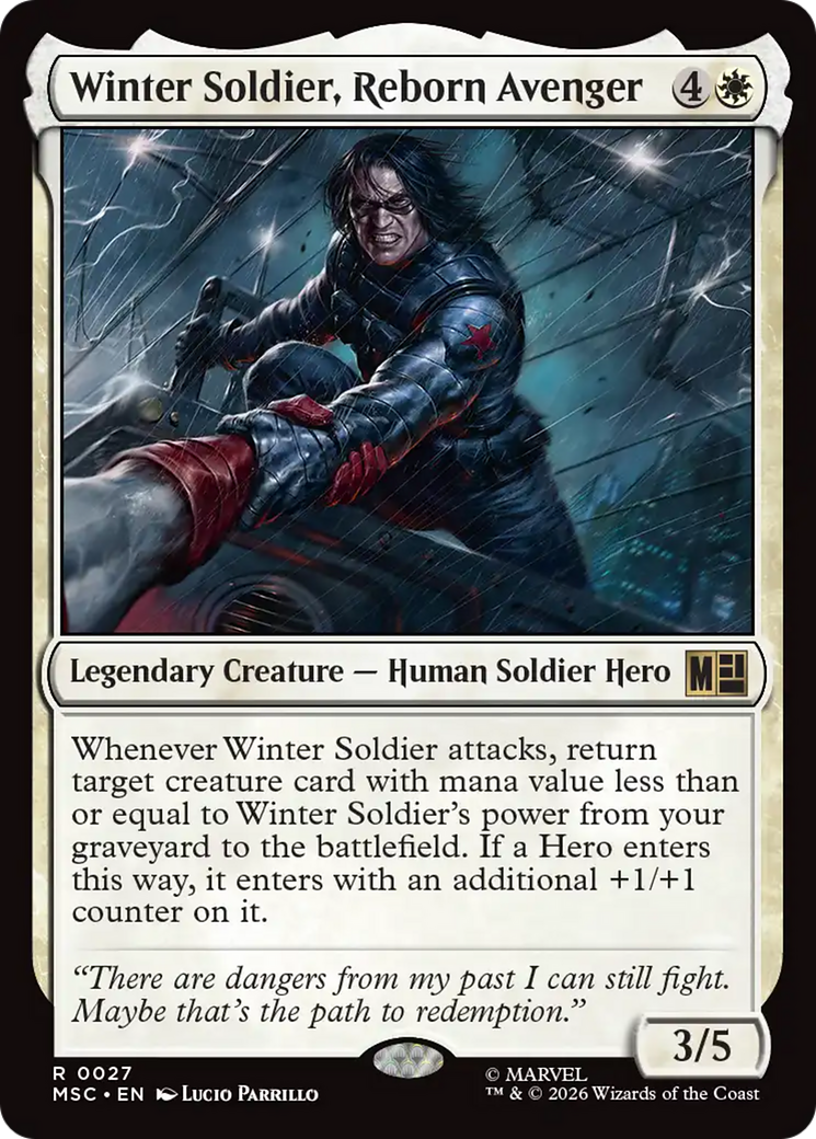 Winter Soldier, Reborn Avenger - Magic: The Gathering - MoxLand