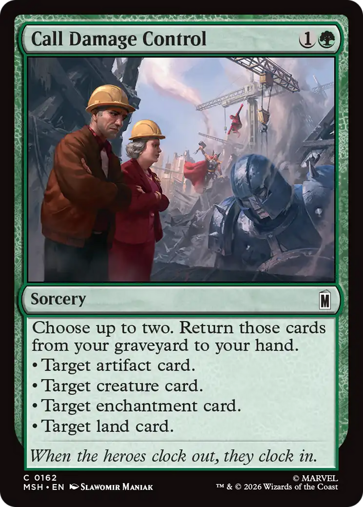 Call Damage Control - Magic: The Gathering - MoxLand