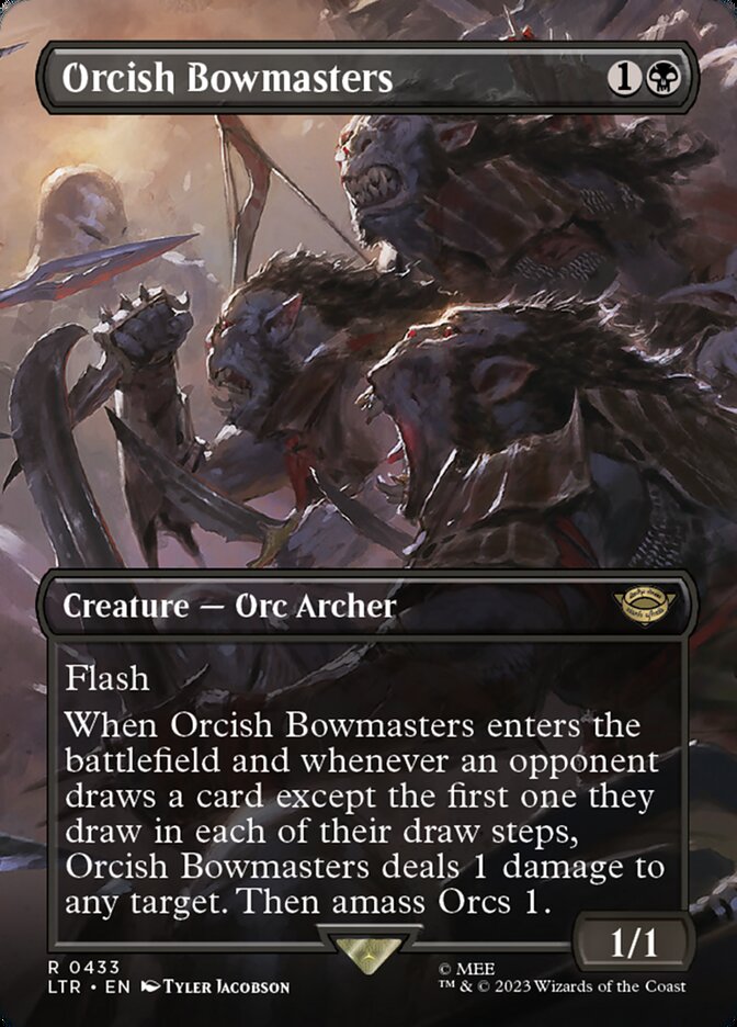 Mestres Arqueiros Orcs / Orcish Bowmasters - Magic: The Gathering - MoxLand
