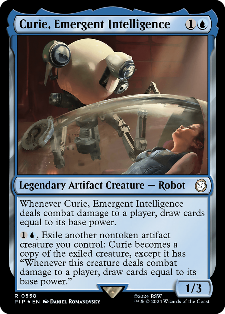 Curie, Emergent Intelligence - Magic: The Gathering - MoxLand