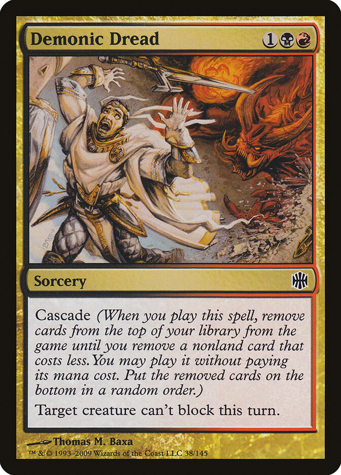 Temor Demoníaco / Demonic Dread - Magic: The Gathering - MoxLand
