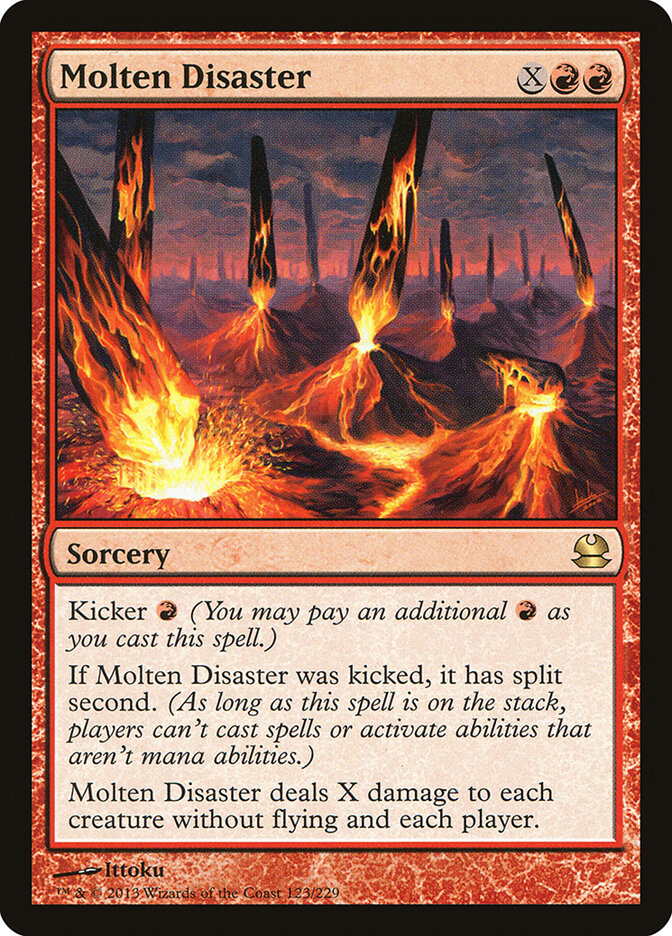 Desastre Fundente / Molten Disaster - Magic: The Gathering - MoxLand