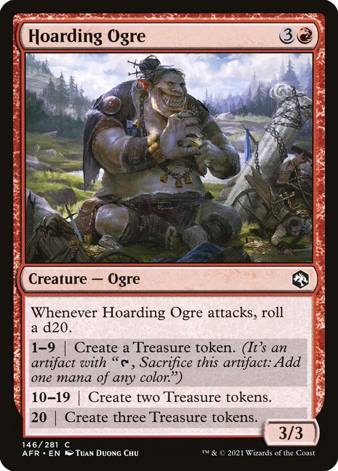 Ogro Acumulador / Hoarding Ogre - Magic: The Gathering - MoxLand