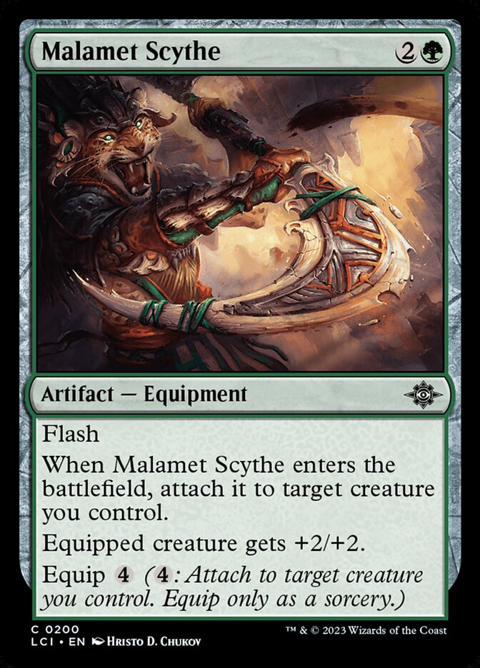 Foice Malamet / Malamet Scythe - Magic: The Gathering - MoxLand