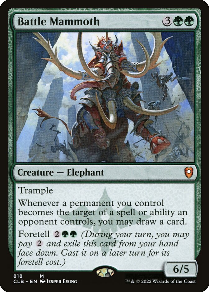 Mamute de Batalha / Battle Mammoth - Magic: The Gathering - MoxLand
