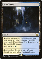 Cidade Portuária / Port Town - Magic: The Gathering - MoxLand