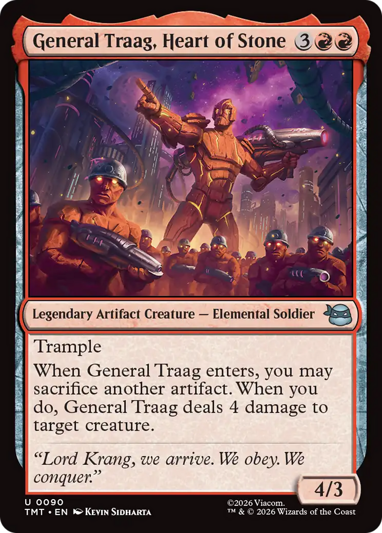 General Traag, Heart of Stone - Magic: The Gathering - MoxLand