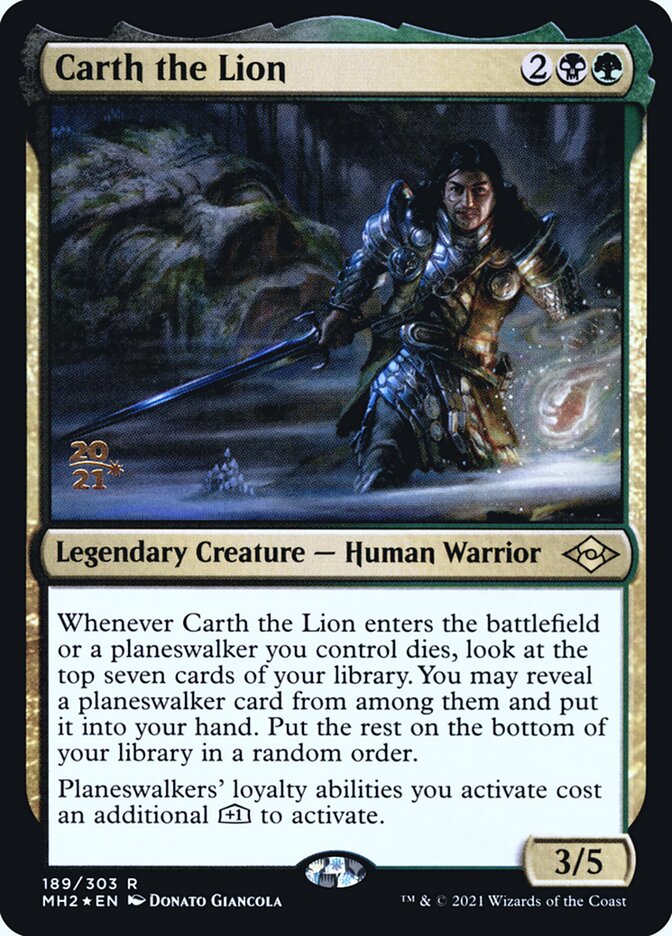 Carth, o Leão / Carth the Lion - Magic: The Gathering - MoxLand
