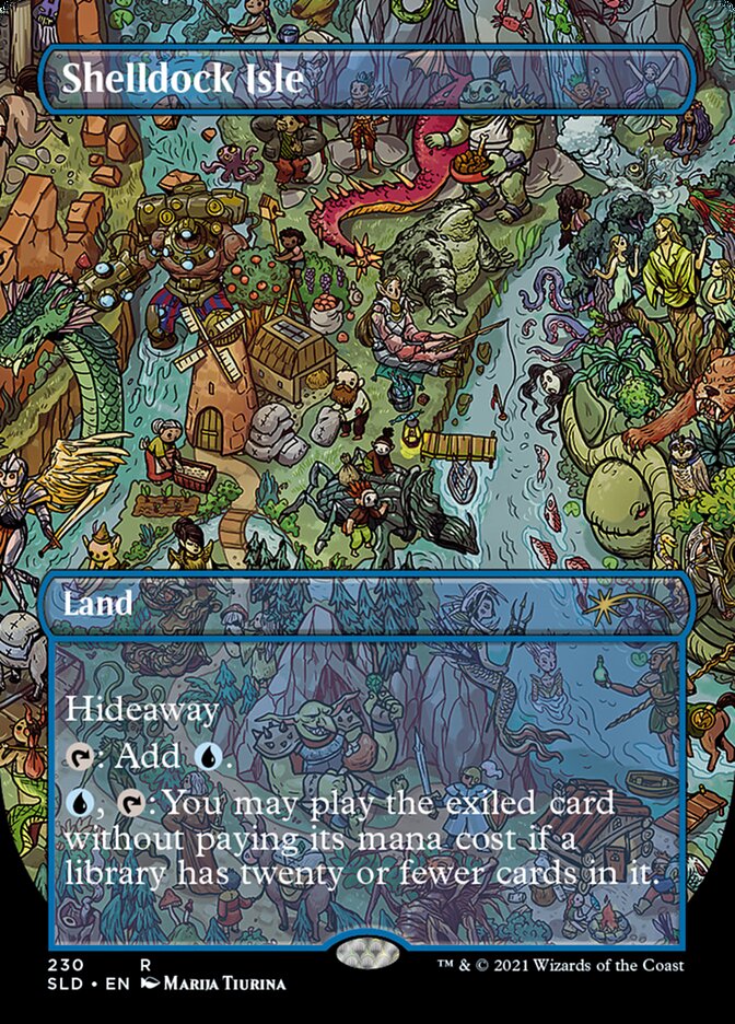 Ilha da Carapaça / Shelldock Isle - Magic: The Gathering - MoxLand