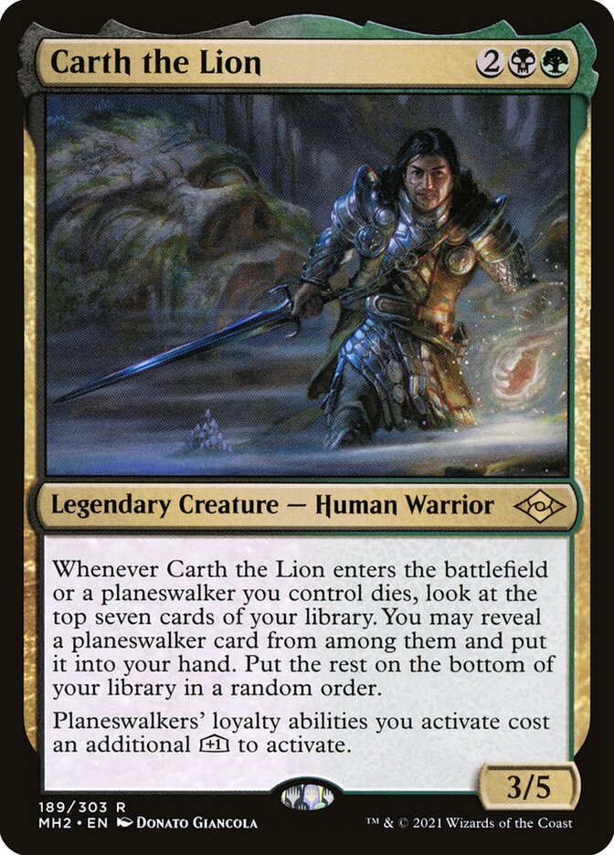 Carth, o Leão / Carth the Lion - Magic: The Gathering - MoxLand