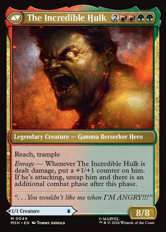 Bruce Banner / The Incredible Hulk - Magic: The Gathering - MoxLand