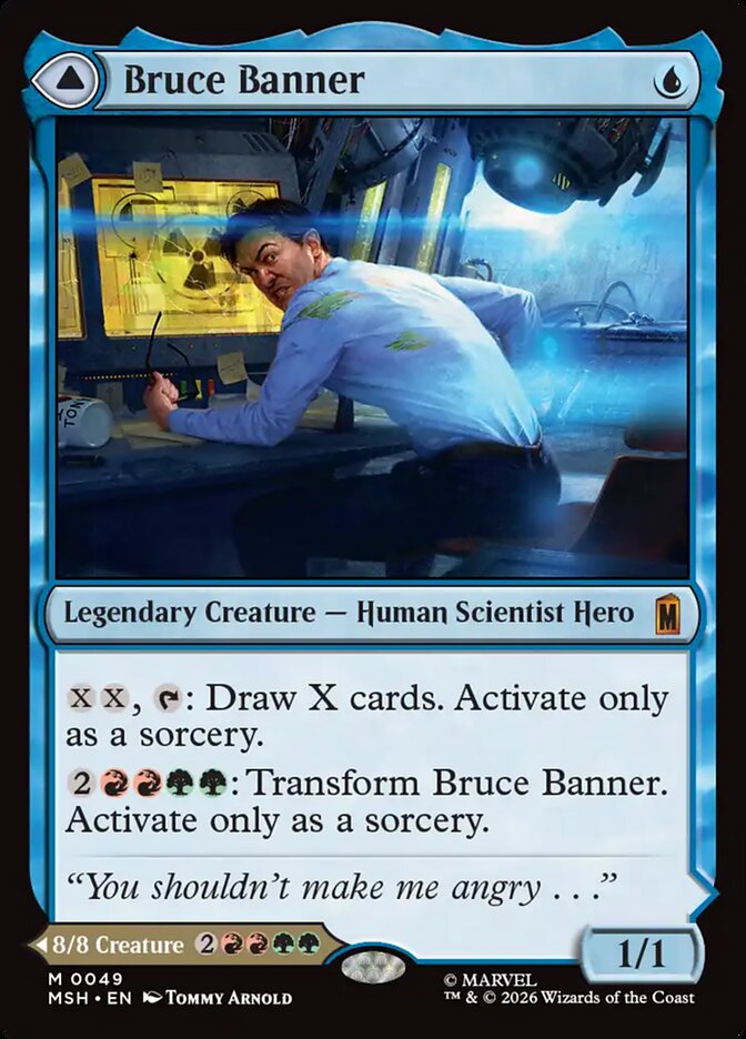 Bruce Banner / The Incredible Hulk - Magic: The Gathering - MoxLand