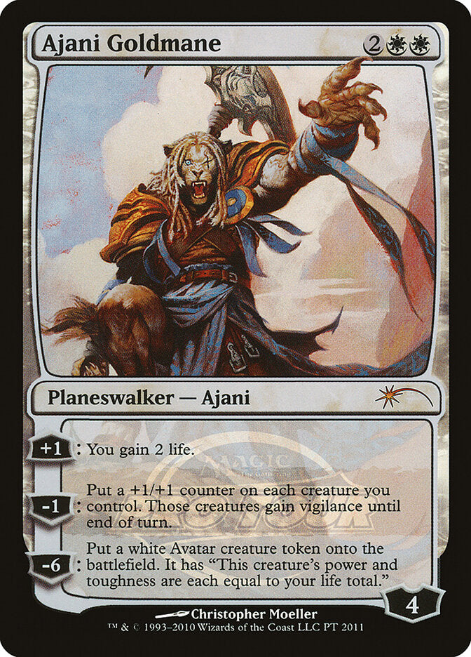 Ajani Juba D'ouro / Ajani Goldmane - Magic: The Gathering - MoxLand