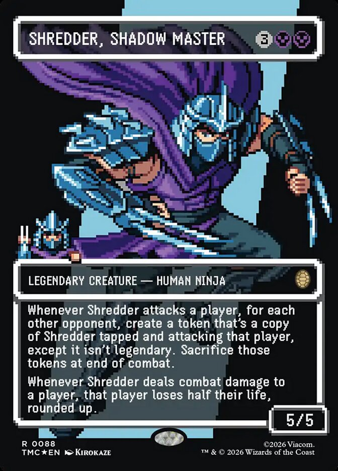 Shredder, Shadow Master - Magic: The Gathering - MoxLand