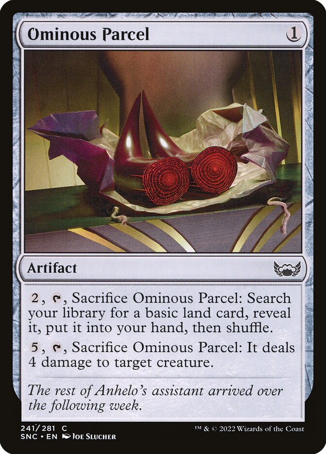 Pacote Agourento / Ominous Parcel - Magic: The Gathering - MoxLand