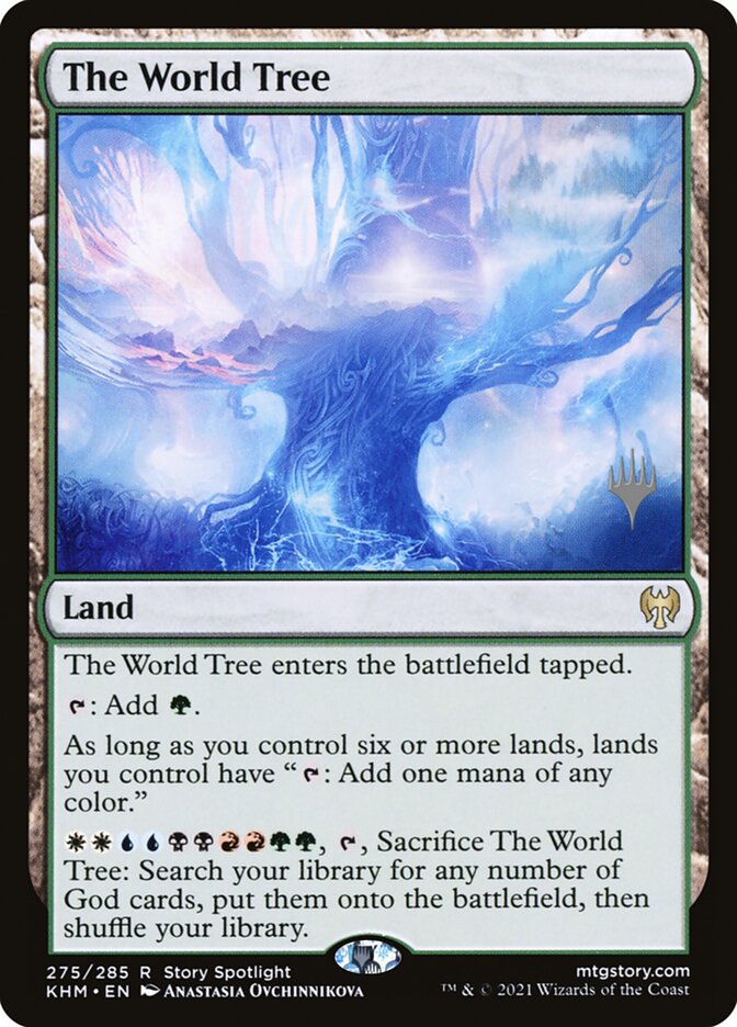 A Árvore-mundo / The World Tree - Magic: The Gathering - MoxLand