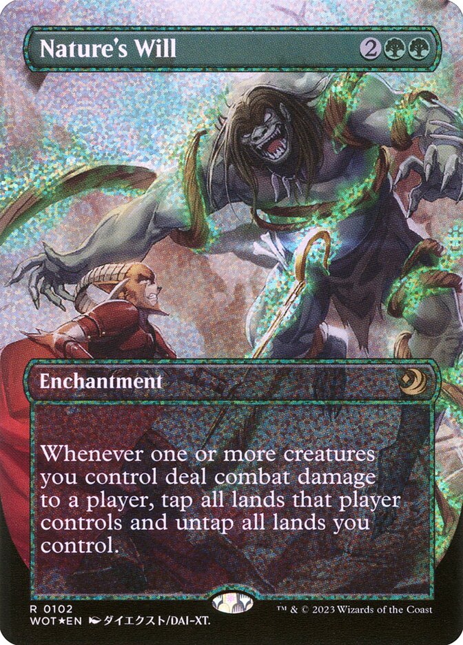 Vontade da Natureza / Nature's Will - Magic: The Gathering - MoxLand