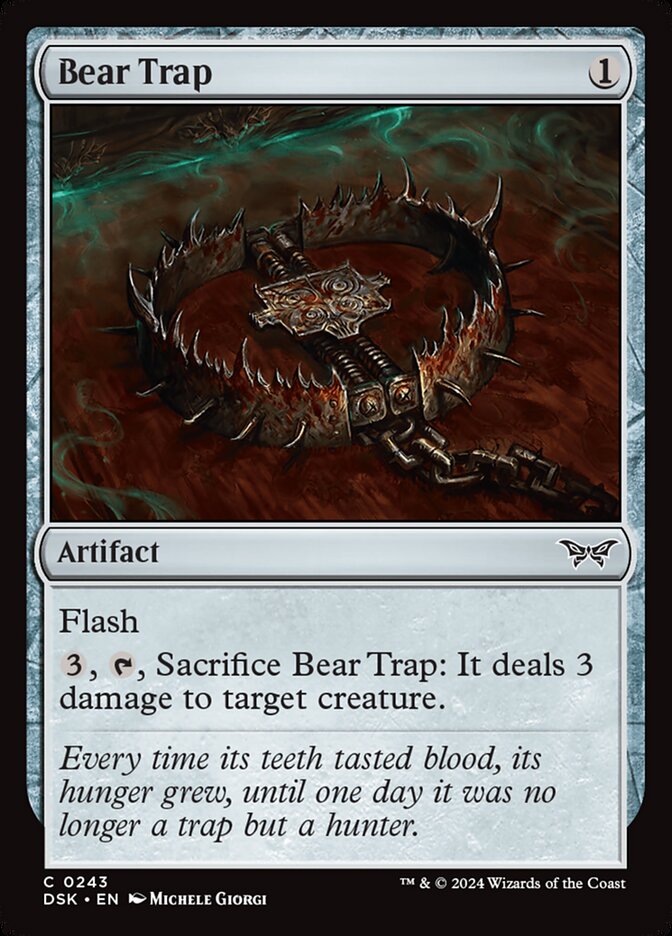 Armadilha de Urso / Bear Trap - Magic: The Gathering - MoxLand