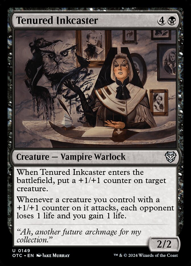Nanquinomante Titular / Tenured Inkcaster - Magic: The Gathering - MoxLand