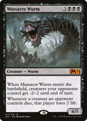 Vorme do Massacre / Massacre Wurm - Magic: The Gathering - MoxLand