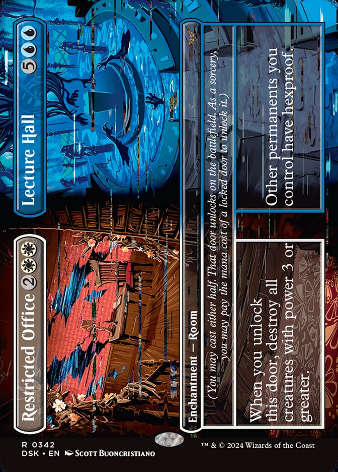 Escritório Restrito / Auditório / Restricted Office / Lecture Hall - Magic: The Gathering - MoxLand