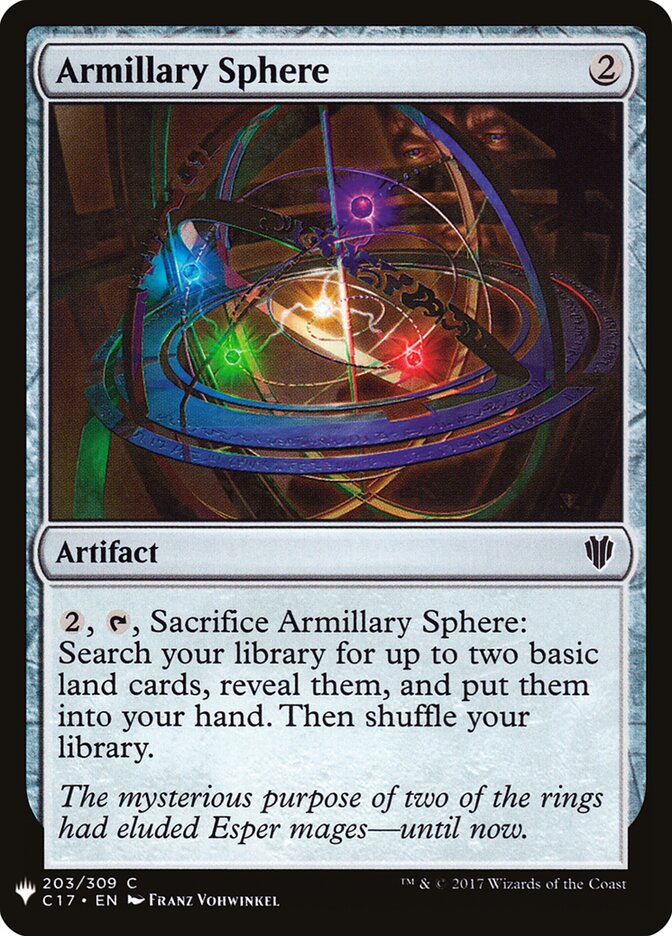 Esfera Armilar / Armillary Sphere - Magic: The Gathering - MoxLand