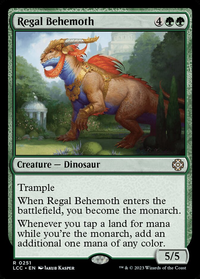 Behemoth Real / Regal Behemoth - Magic: The Gathering - MoxLand