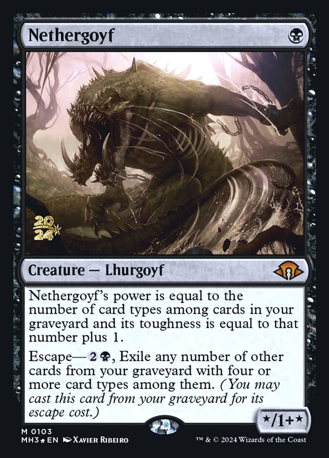 Ínferogoyf / Nethergoyf - Magic: The Gathering - MoxLand