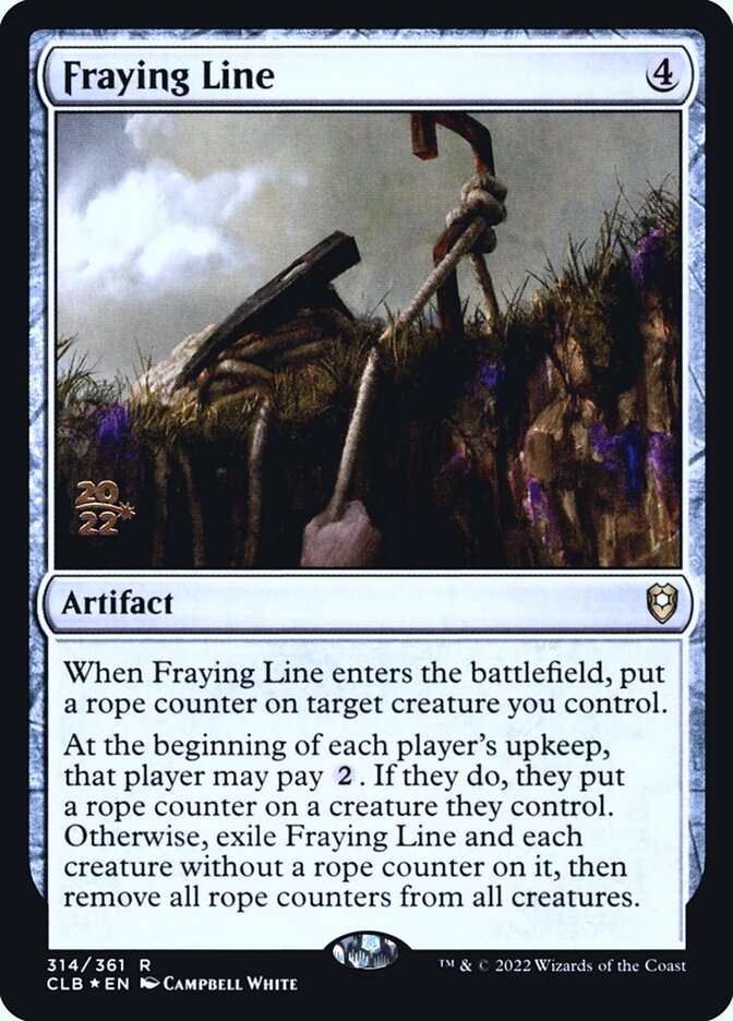 Corda Puída / Fraying Line - Magic: The Gathering - MoxLand