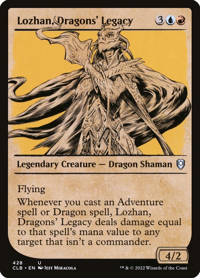 Lozhan, Legado dos Dragões / Lozhan, Dragons' Legacy - Magic: The Gathering - MoxLand