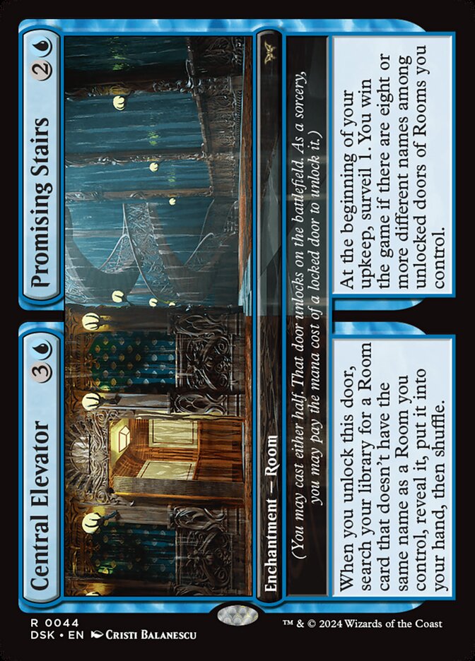 Elevador Central / Escadas Promissoras / Central Elevator / Promising Stairs - Magic: The Gathering - MoxLand
