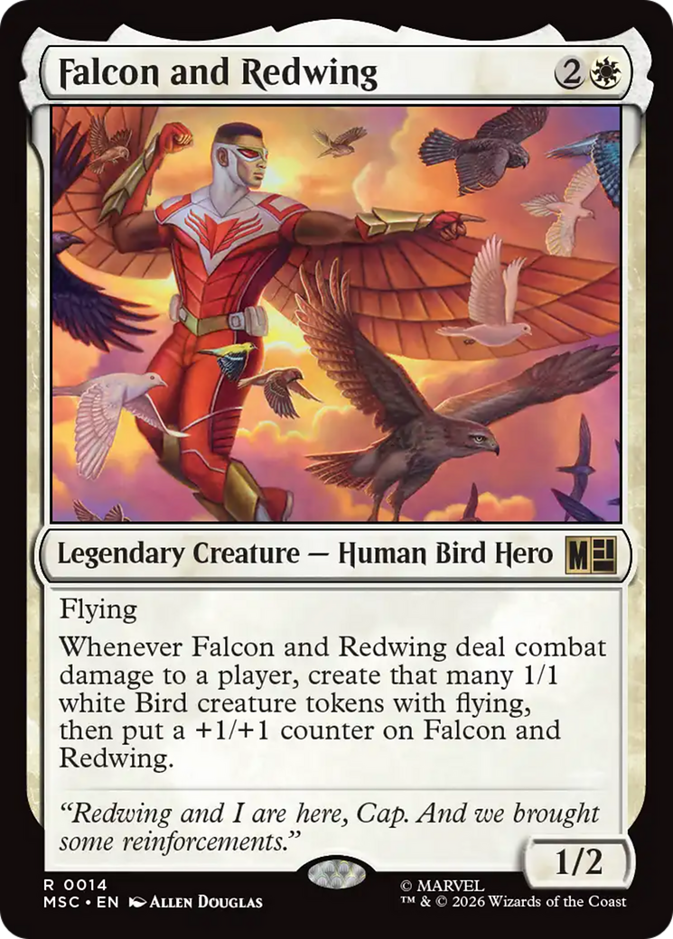 Falcon and Redwing - Magic: The Gathering - MoxLand