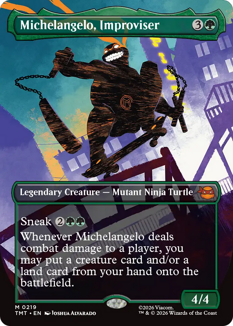 Michelangelo, Improviser - Magic: The Gathering - MoxLand
