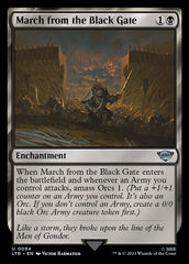 Marcha do Portão Negro / March from the Black Gate - Magic: The Gathering - MoxLand