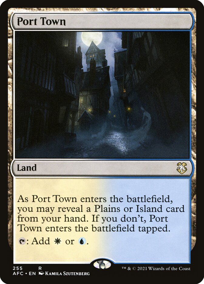 Cidade Portuária / Port Town - Magic: The Gathering - MoxLand
