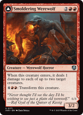 Lobisomem Ardente / Smoldering Werewolf - Magic: The Gathering - MoxLand