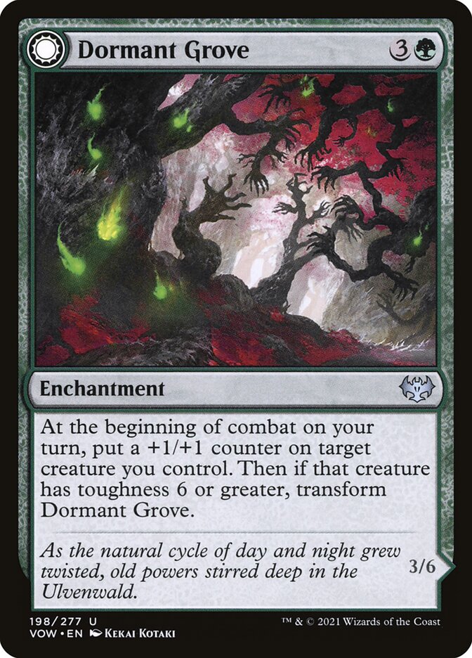 Bosque Dormente / Dormant Grove - Magic: The Gathering - MoxLand