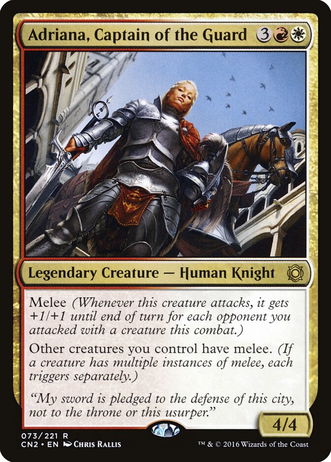 Adriana, Captain of the Guard - Magic: The Gathering - MoxLand