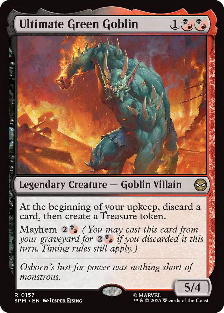 Ultimate Green Goblin - Magic: The Gathering - MoxLand