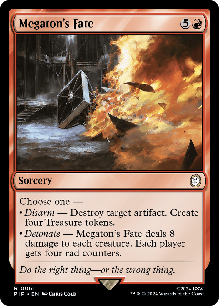 Megaton's Fate - Magic: The Gathering - MoxLand