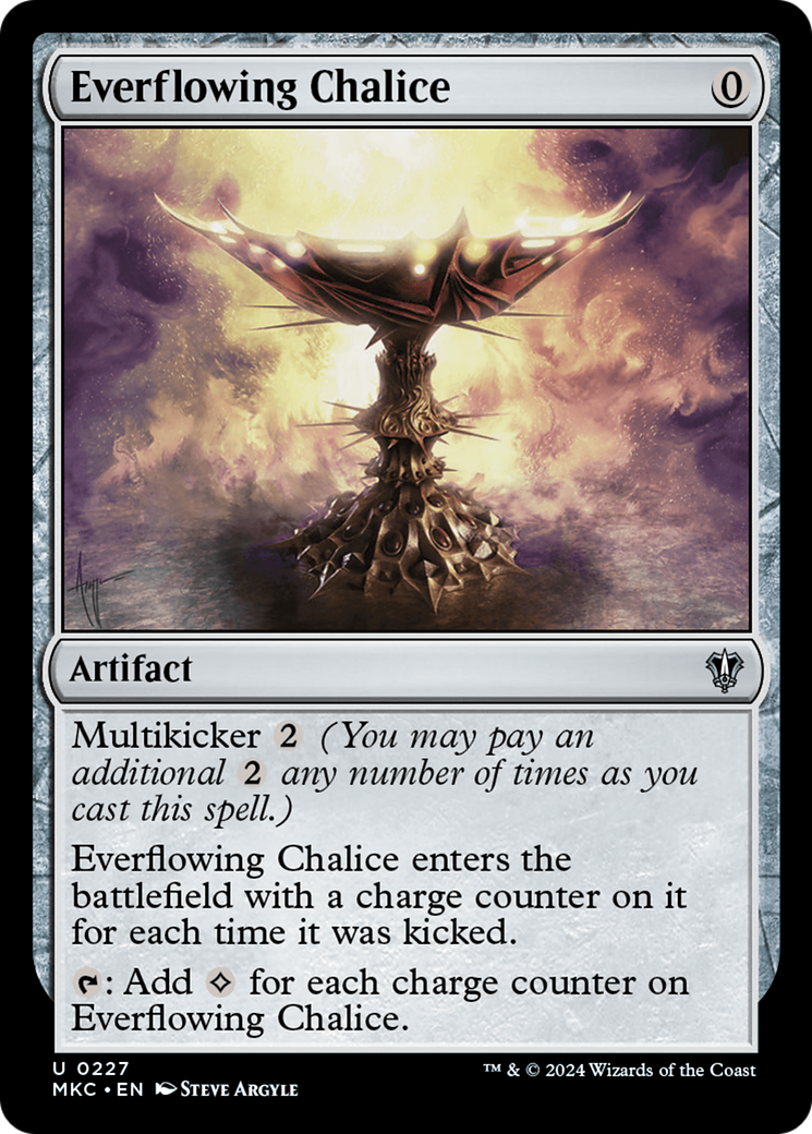 Cálice do Fluxo Perene / Everflowing Chalice - Magic: The Gathering - MoxLand